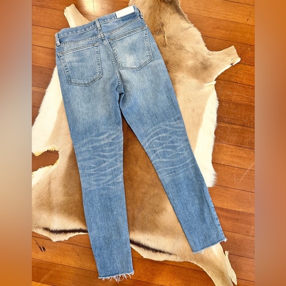 RE/DONE High Rise Ankle Crop - Picture 3 of 5